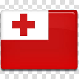 All in One Country Flag Icon, Tonga-Flag- transparent background PNG clipart