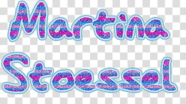 Texto Martina Stoessel transparent background PNG clipart