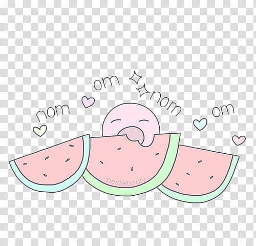 overlays, person eating watermelon illustration transparent background PNG clipart