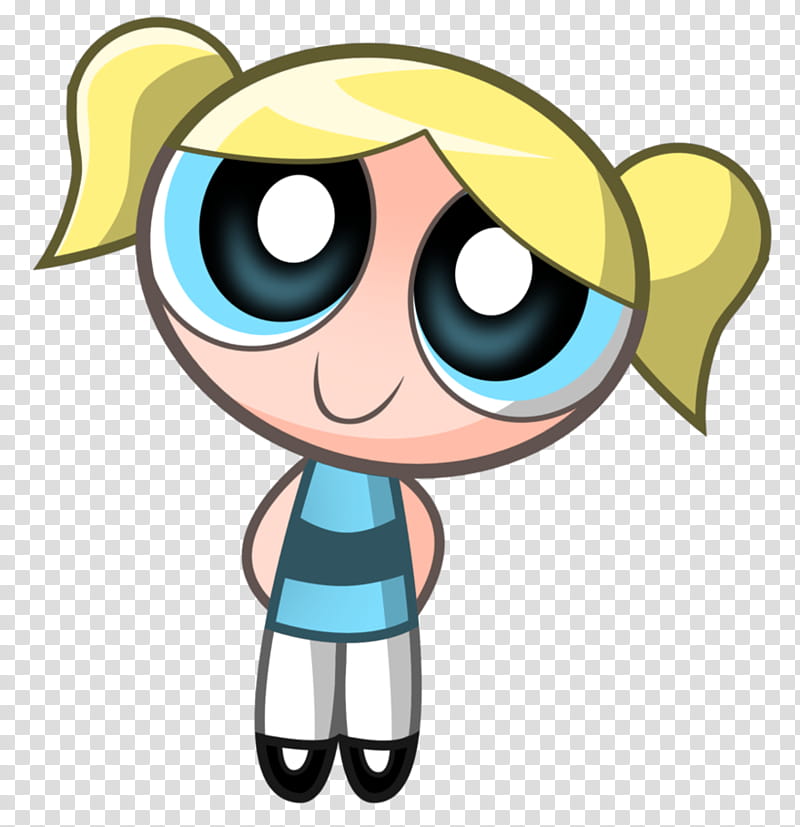 Bubbly Bubbles, PowerPuff girls character transparent background PNG clipart