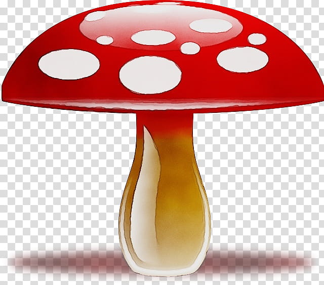 mushroom red material property table, Watercolor, Paint, Wet Ink transparent background PNG clipart