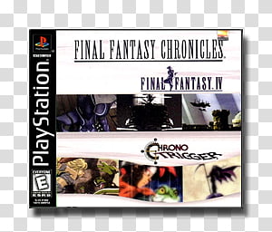 PSX Roms Case Icons , PSX, Final Fantasy transparent background