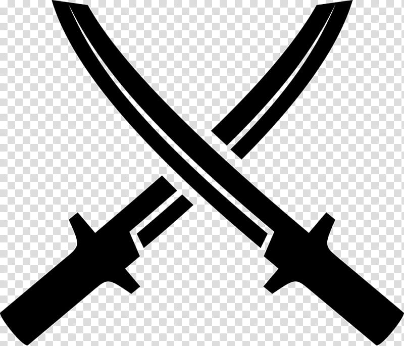 Sword Sword, Katana, Sabre, Samurai, Cold Weapon, Line, Dagger, Symbol transparent background PNG clipart