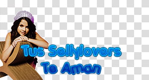 Selena Gomez Texto transparent background PNG clipart thumbnail