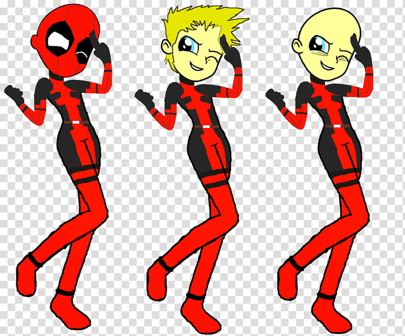 Deadpool Wade Wilson EQG transparent background PNG clipart