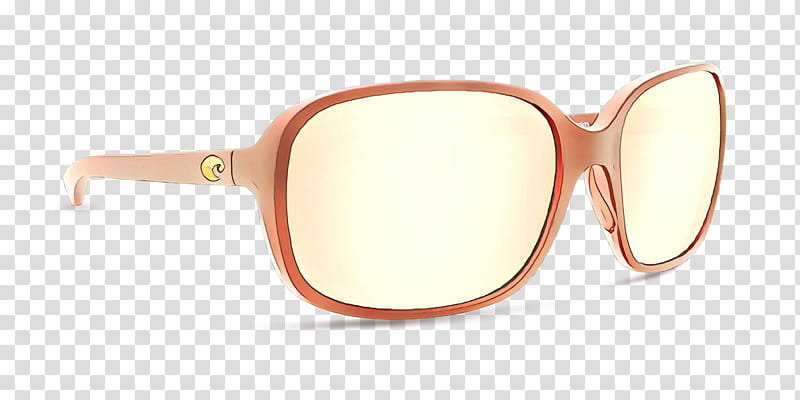Sunglasses, Cartoon, Goggles, Eyewear, White, Personal Protective Equipment, Orange, Material transparent background PNG clipart