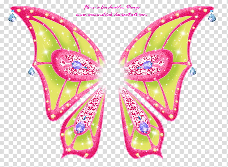 Flora Enchantix Wings transparent background PNG clipart