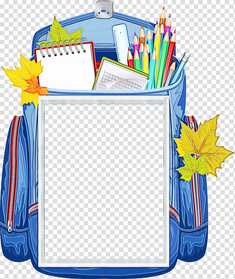 School Bag, Backpack, School
, Stationery, Frame transparent background PNG clipart
