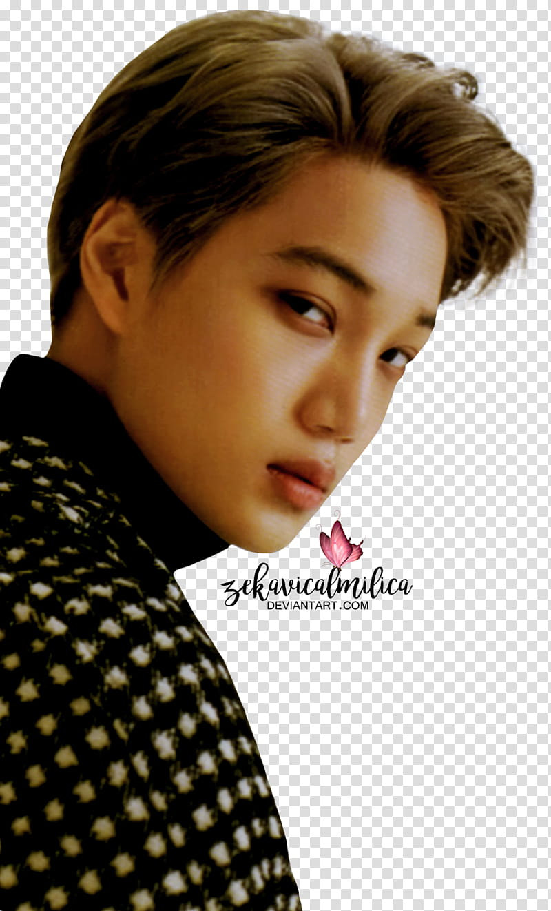 EXO Kai For Life, man looking sideways transparent background PNG clipart