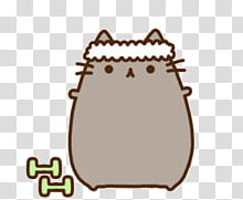 Pusheen, grey Pusheen cat transparent background PNG clipart