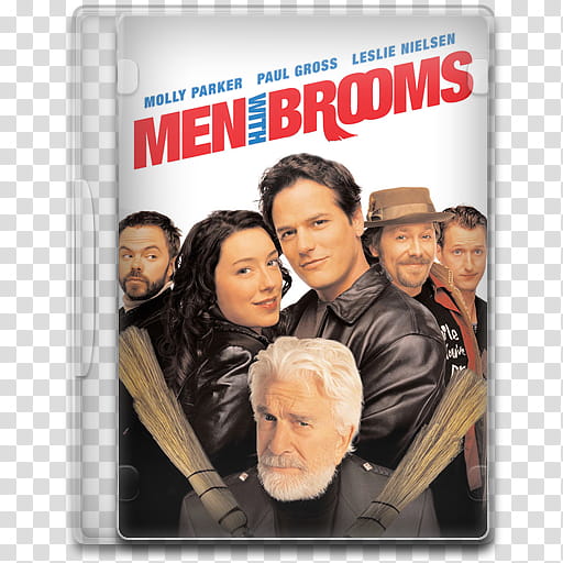 Movie Icon Mega , Men with Brooms, Men with Brooms DVD case transparent background PNG clipart
