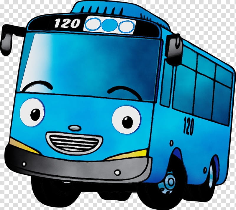 Bus, Watercolor, Paint, Wet Ink, Car, Transport, Vehicle, Driving transparent background PNG clipart