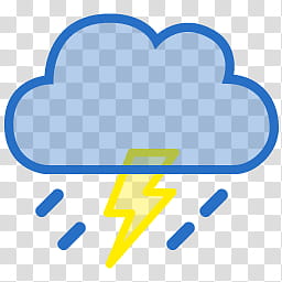 Stylish Weather Icons, cloud.dark.lightning.rain transparent background PNG clipart