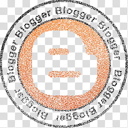 Free Stamp Social Network Icon V, Blogger transparent background PNG clipart