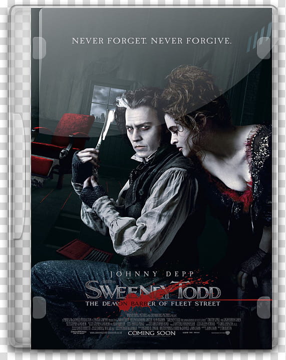 Dvd , Sweeney Todd transparent background PNG clipart