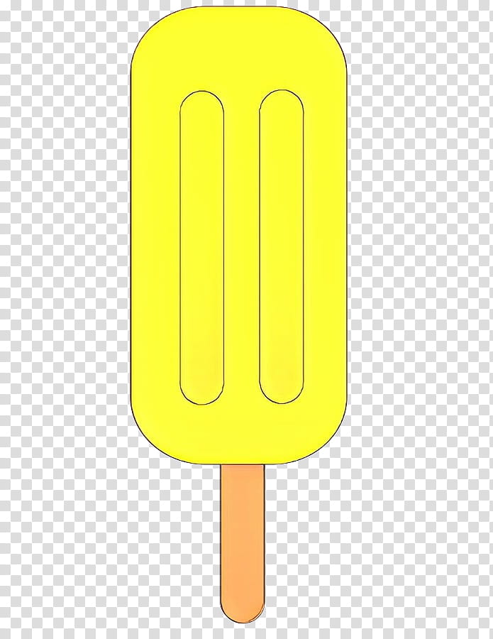 yellow ice cream bar frozen dessert ice pop material property, Cartoon, American Food transparent background PNG clipart