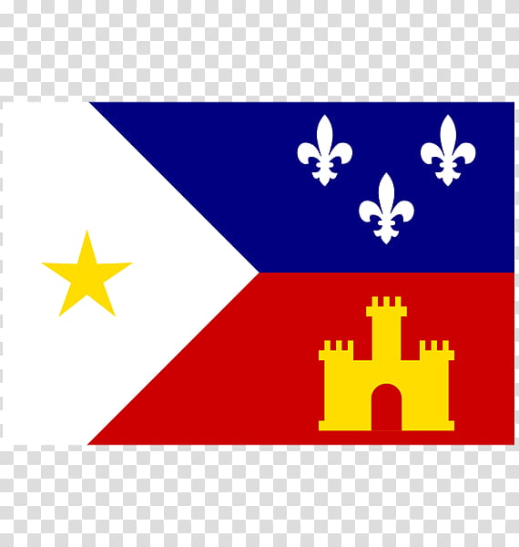 Flag, Acadiana, Flag Of Acadiana, Acadians, Louisiana, Cajuns, Flag Of Louisiana, Banner transparent background PNG clipart