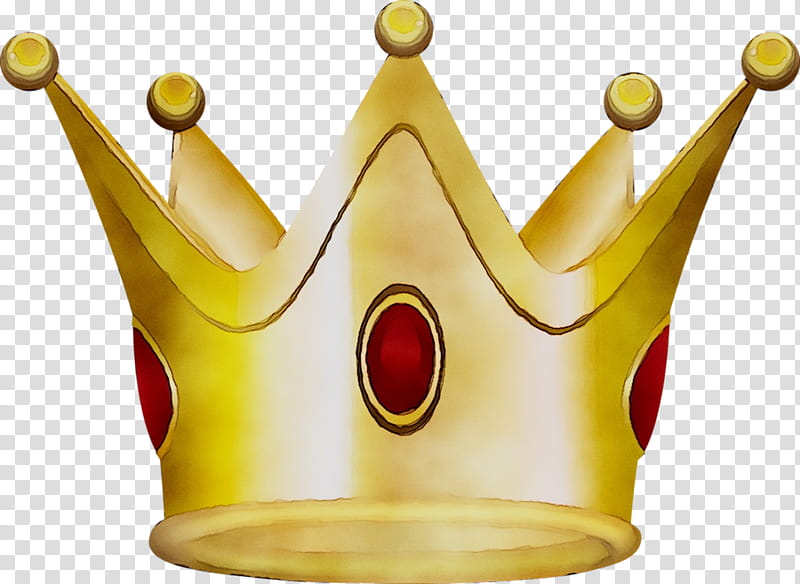 Cartoon Crown, December 6, Yellow transparent background PNG clipart