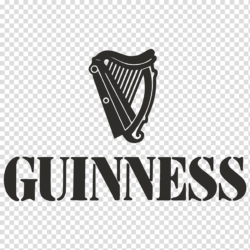 Beer, Guinness, Logo, Harp Lager, Guinness Black Lager, Symbol, Draught Beer, Stencil transparent background PNG clipart