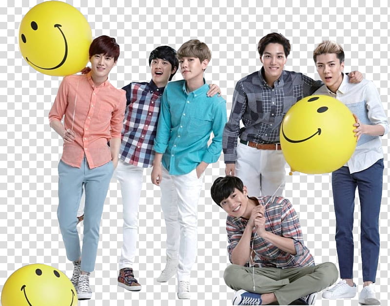 Render EXO For Lotte Duty Free transparent background PNG clipart