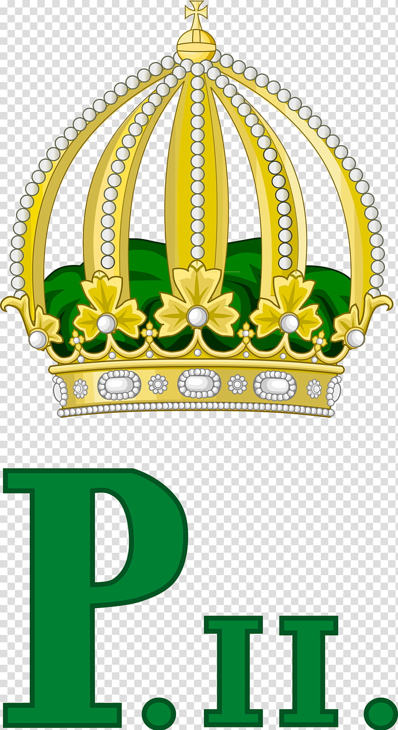 Family Symbol, Empire Of Brazil, Imperial Crown Of Brazil, Emperor, Brazilian Imperial Family, Pedro Ii Of Brazil, Pedro I Of Brazil, Green transparent background PNG clipart