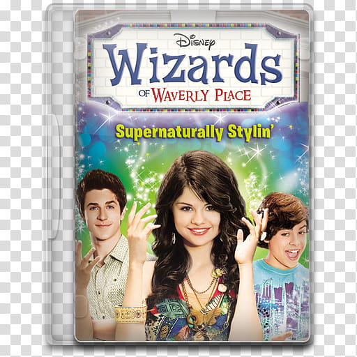 TV Show Icon Mega , Wizards of Waverly Place, Disney Wizards of Waverly Place movie case transparent background PNG clipart