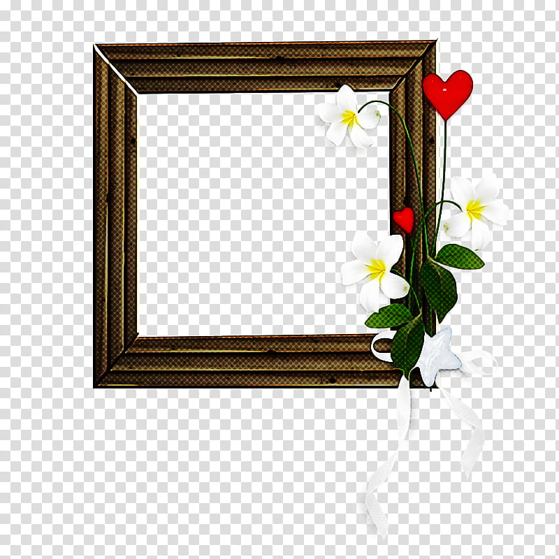 Frames Rectangle Flower, Frames, Mirror, Plant, Window, Interior Design transparent background PNG clipart