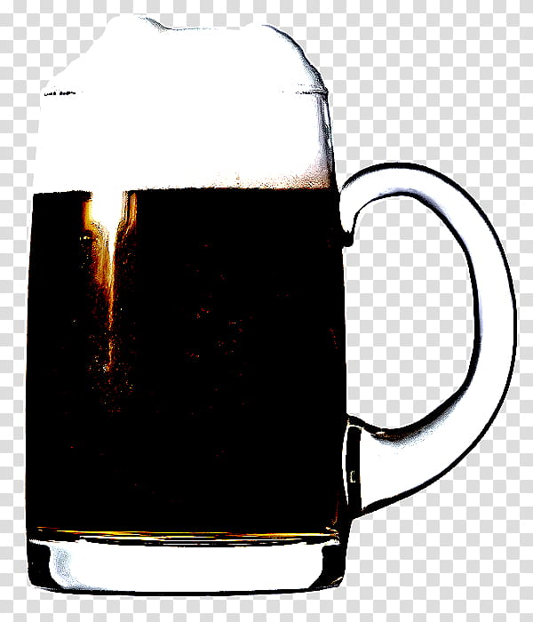 drinkware drink mug pint glass black drink, Distilled Beverage, Beer Glass, Barware, Tableware transparent background PNG clipart