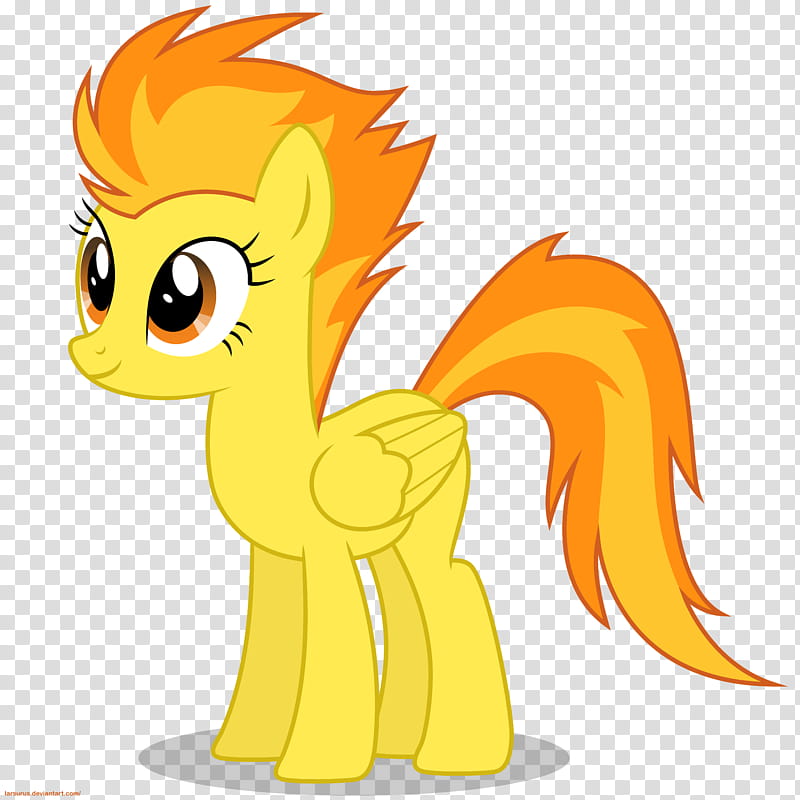 Generic Spitfire, yellow My Little Pony character illustration transparent background PNG clipart