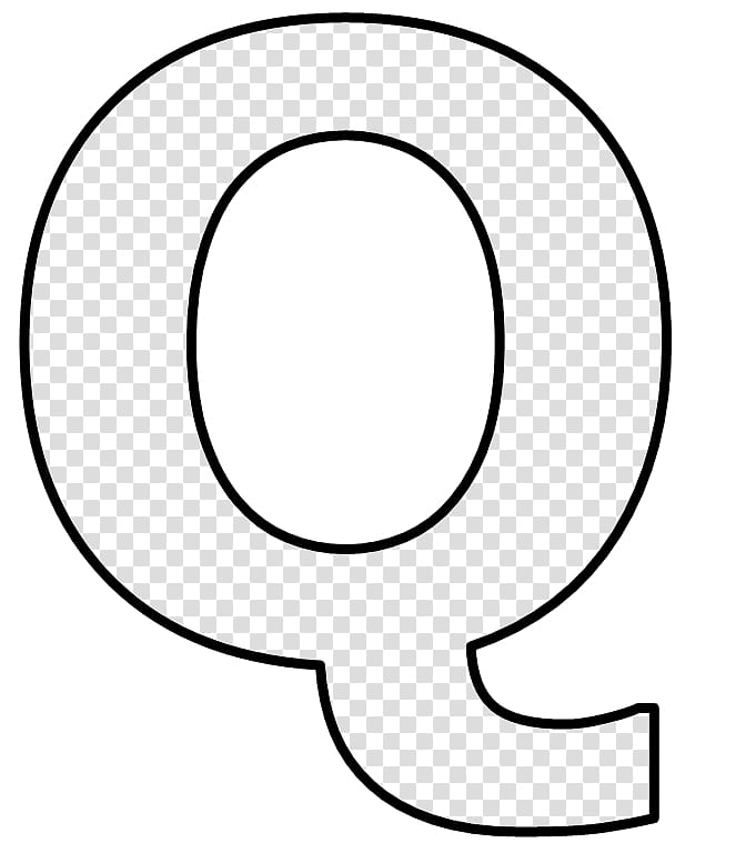 Moldes, black Q illustration transparent background PNG clipart