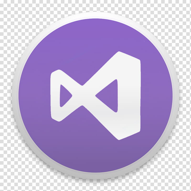 Visual Studio icon redesign for macOS Dark Light , Visual Studio Light, purple and white infinity logo transparent background PNG clipart