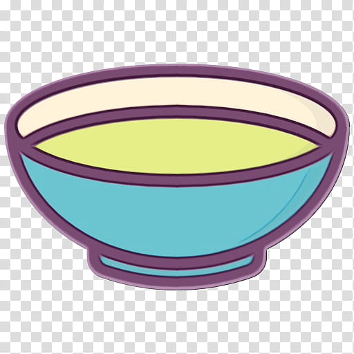 bowl mixing bowl turquoise tableware dishware, Watercolor, Paint, Wet Ink, Drinkware transparent background PNG clipart