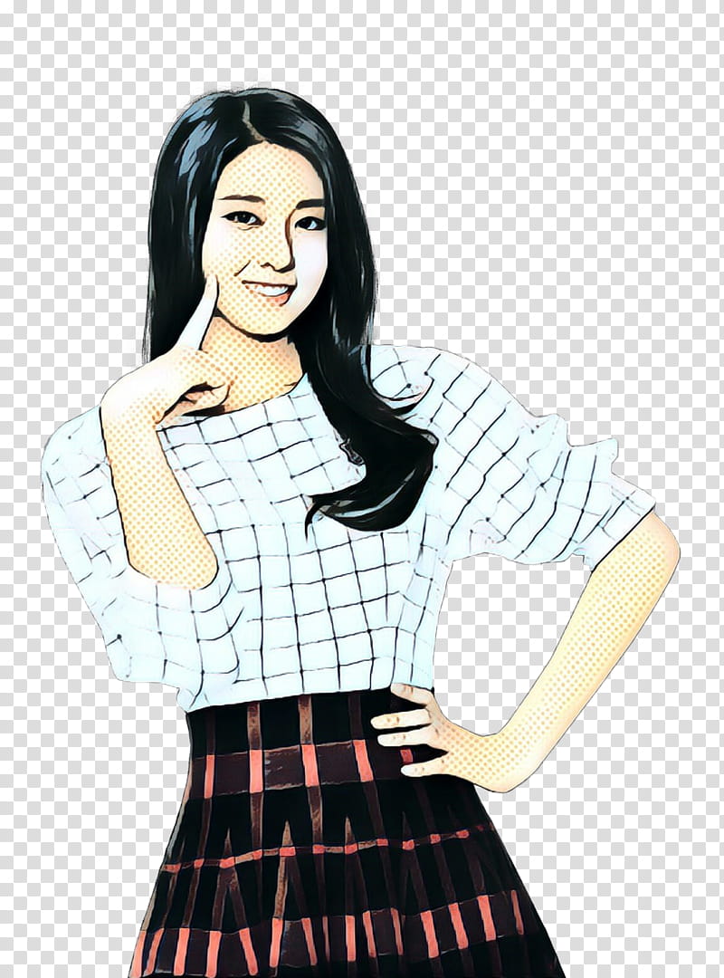 Korean, Pop Art, Retro, Vintage, Seolhyun, Aoa, Seoyoung My Daughter, Kpop transparent background PNG clipart