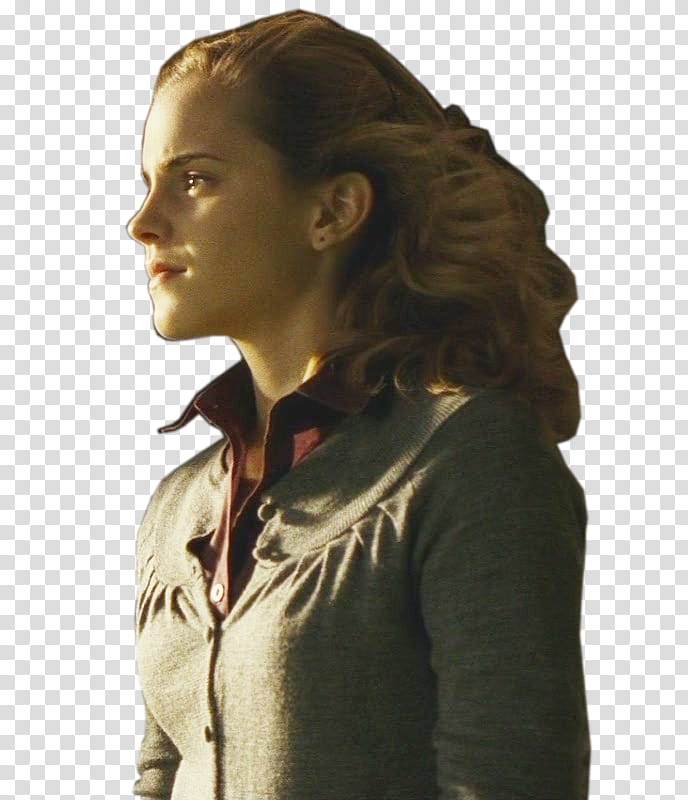 draco hermione tomriddle, Emma Watson looking side ward transparent background PNG clipart