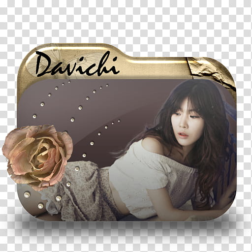 Davichi Folder Icon ,  transparent background PNG clipart