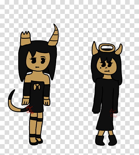 Alice Angel and Cerri, Swapped Clothes transparent background PNG clipart