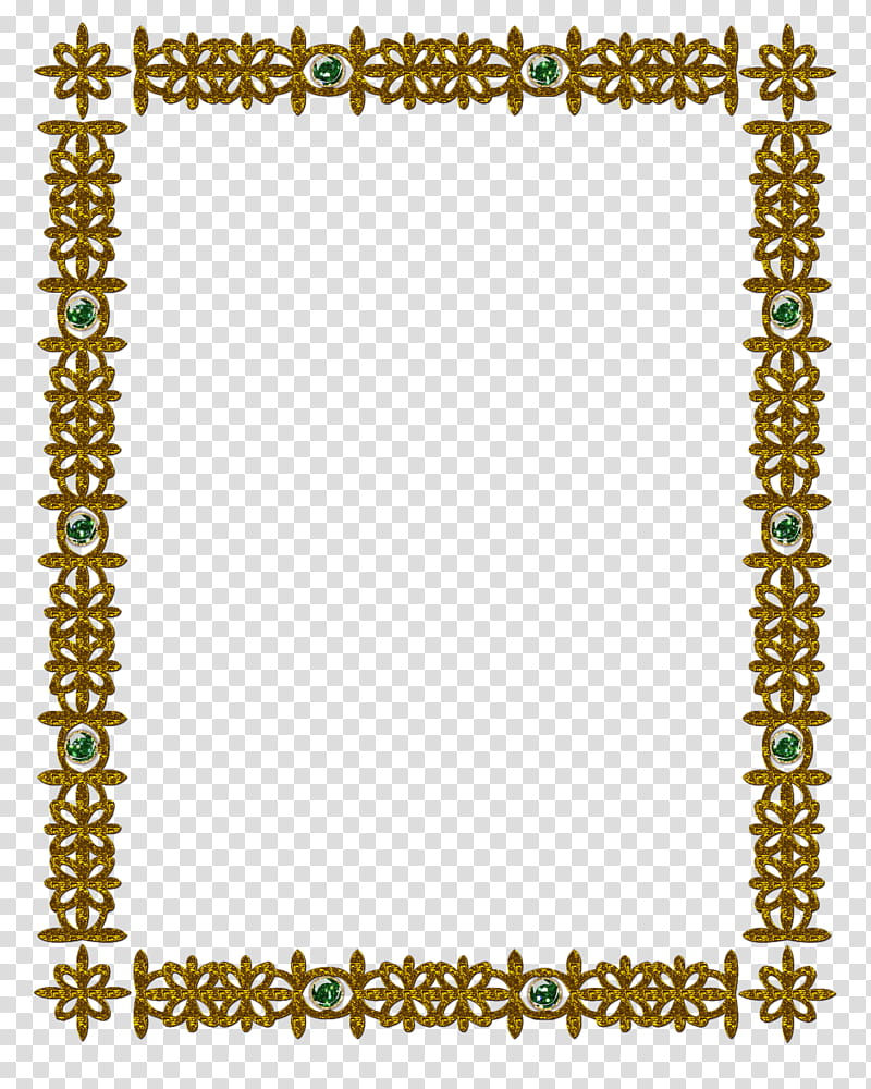 rectangular gold and white frame transparent background PNG clipart