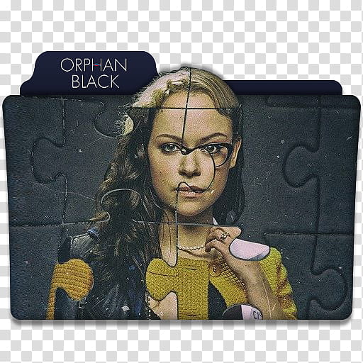 TV Series Folder Icons , ob, Orphan Black transparent background PNG clipart