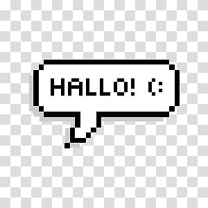 text , hallo! message strip illustration transparent background PNG clipart