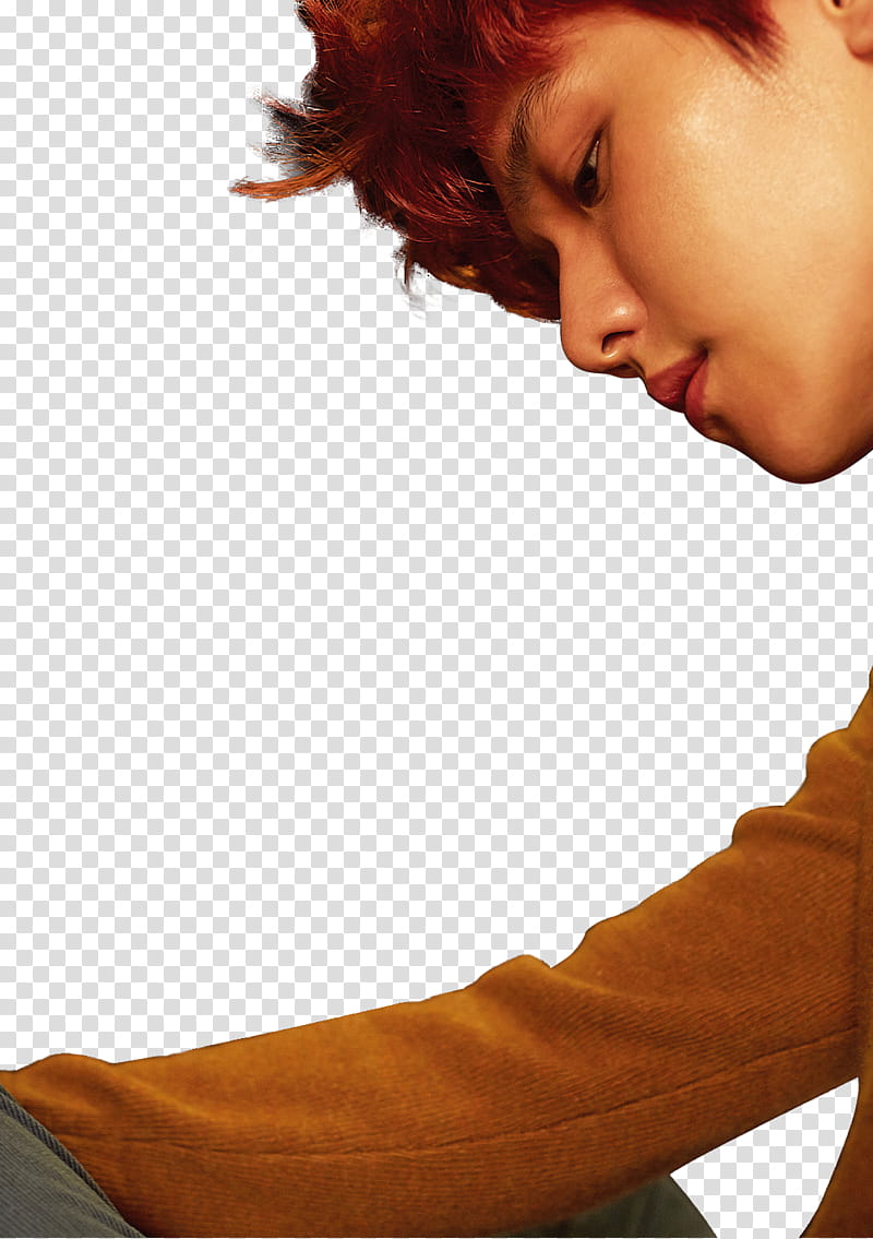 EXO FOR LIFE SPECIAL WINTER ALBUM RENDER , man wearing brown long-sleeved shirt transparent background PNG clipart