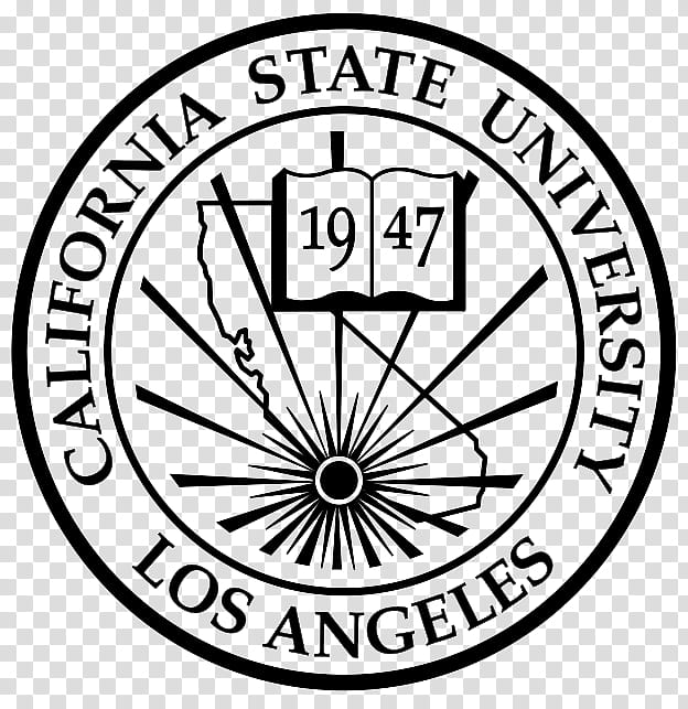 School Black And White, California State University Los Angeles, California State University Northridge, Logo, State University System, Symbol, School
, Emblem transparent background PNG clipart