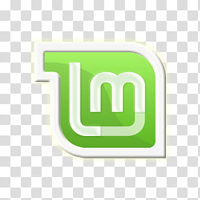 LinuxMint Lmint   plymouth, green m icon transparent background PNG clipart