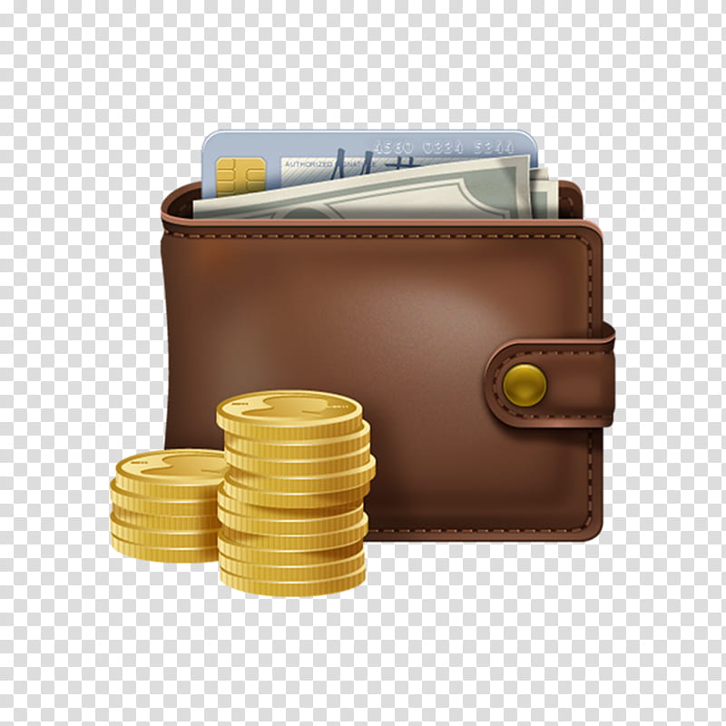Cartoon Money, Wallet, Handbag, Coin Purse, Money Clip, Currency, Yellow, Games transparent background PNG clipart