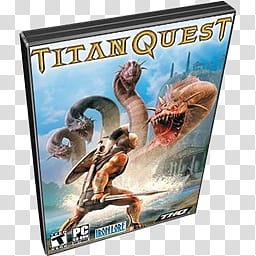PC Games Dock Icons v , Titan Quest transparent background PNG clipart