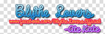 Blythe Lovers Official New Logo Ate Kate transparent background PNG clipart