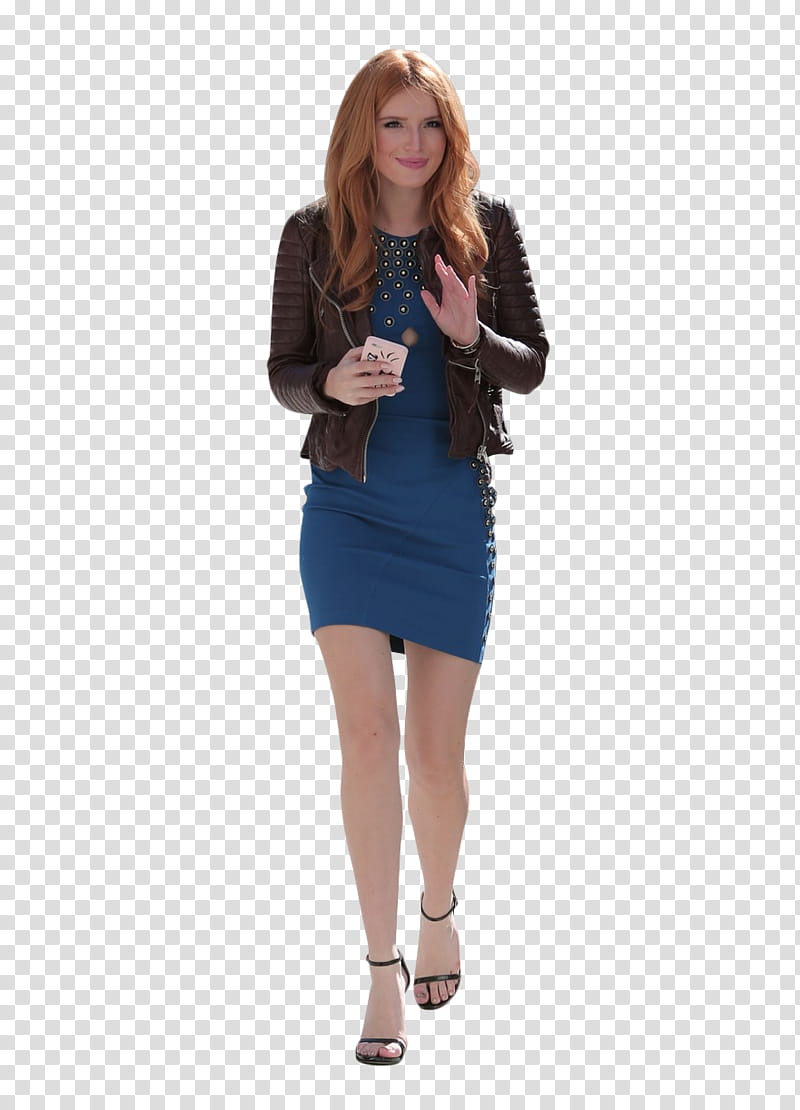 Bella Thorne ,  transparent background PNG clipart