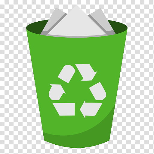 Plex, recycling bin full icon transparent background PNG clipart
