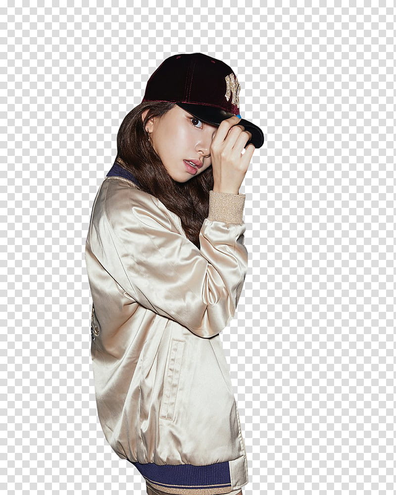 TWICE Chaeyoung wearing letterman jacket transparent background PNG clipart