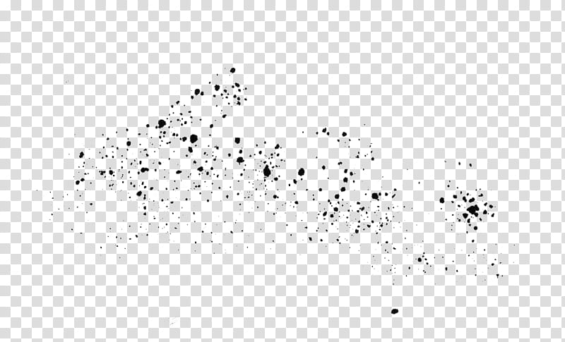 Brush Set , splatter black dots transparent background PNG clipart