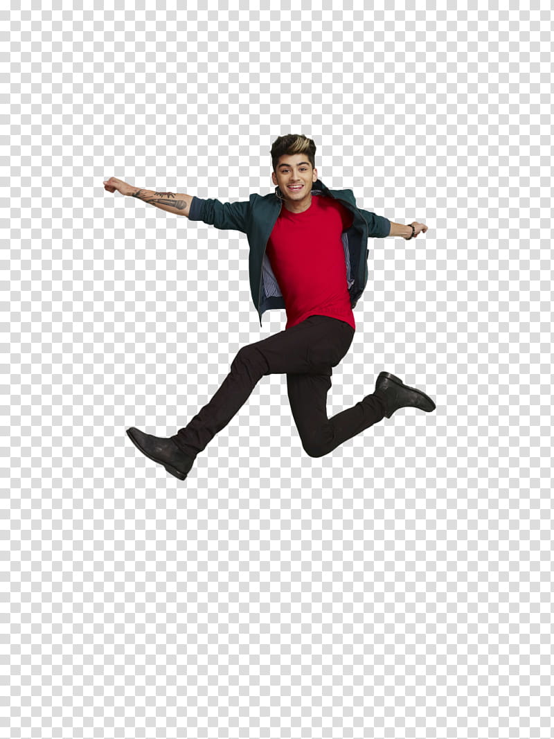 One Direction, Zayn Malik wearing blue denim jacket transparent background PNG clipart